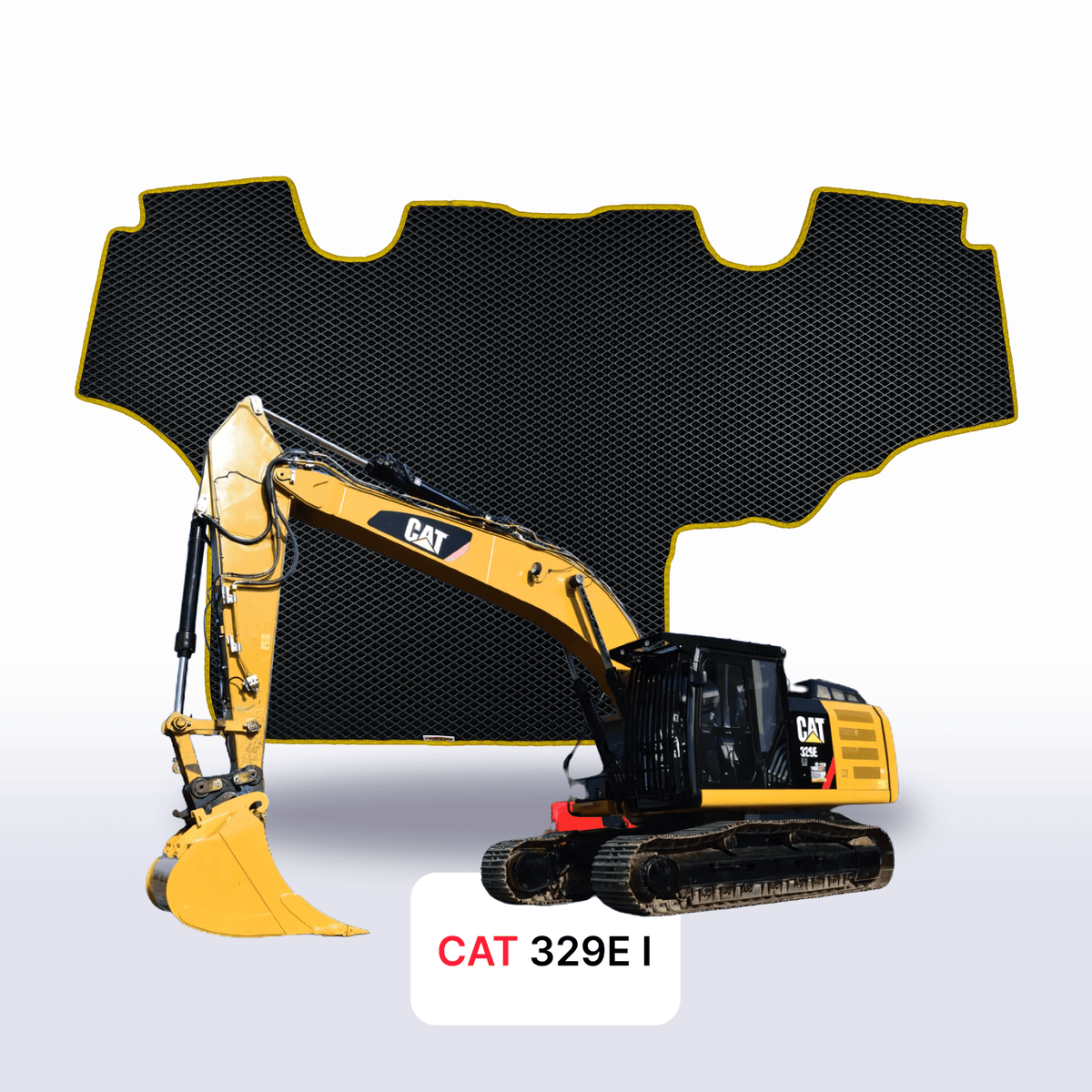 EVA Dywaniki samochodowe od EVA MATS 3D do CAT 329E 1 gen 2011-2023 rok KOPARKA