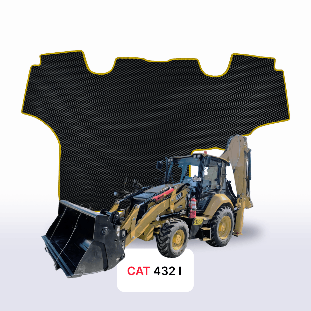 EVA Dywaniki samochodowe od EVA MATS 3D do CAT 432 1 gen 2006-2028 rok KOPARKA