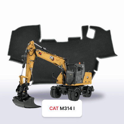 EVA Dywaniki samochodowe od EVA MATS 3D do CAT M314 1 gen 2020-2028 rok KOPARKA