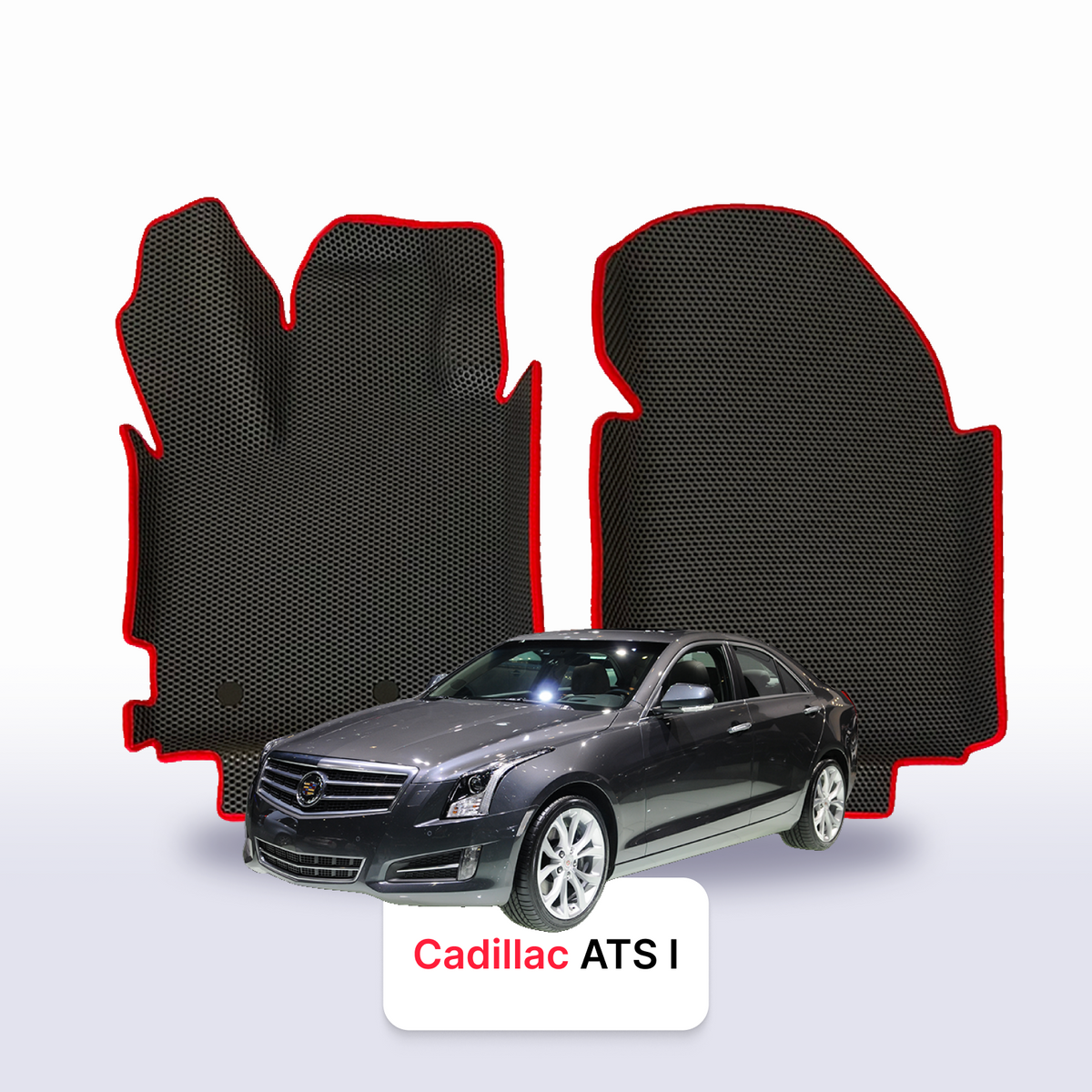 EVA Dywaniki samochodowe od EVA MATS 3D do Cadillac ATS 1 gen 2012-2019 rok SEDAN
