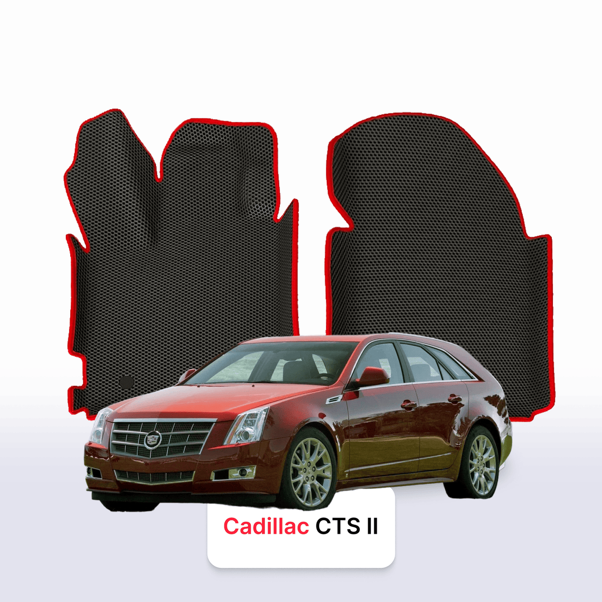 EVA Dywaniki samochodowe od EVA MATS 3D do Cadillac CTS 2 gen 2007-2014 rok KOMBI