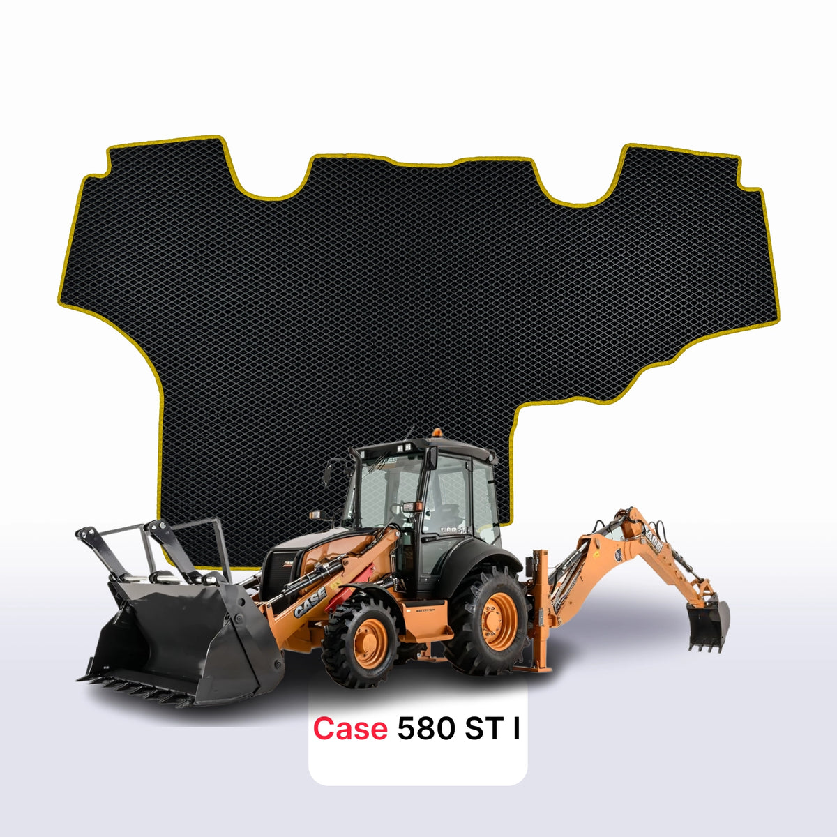 EVA Dywaniki samochodowe od EVA MATS 3D do Case 580 st 1 gen 2012-2028 rok KOPARKA