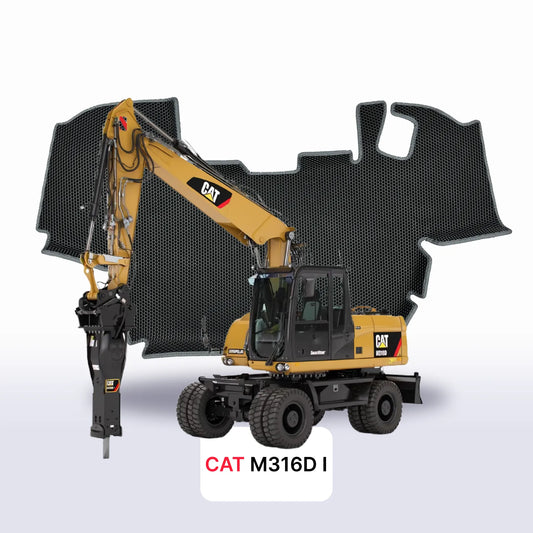 EVA Dywaniki samochodowe od EVA MATS 3D do Cat M316D 1 gen 2007-2015 rok KOPARKA
