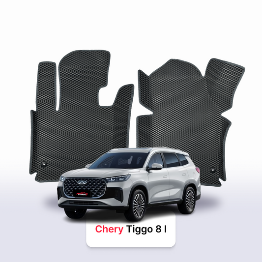 Custom-Fit 3D EVA Car Mats for Chery Tiggo 8 I gen 2024–2028 year SUV PHEV