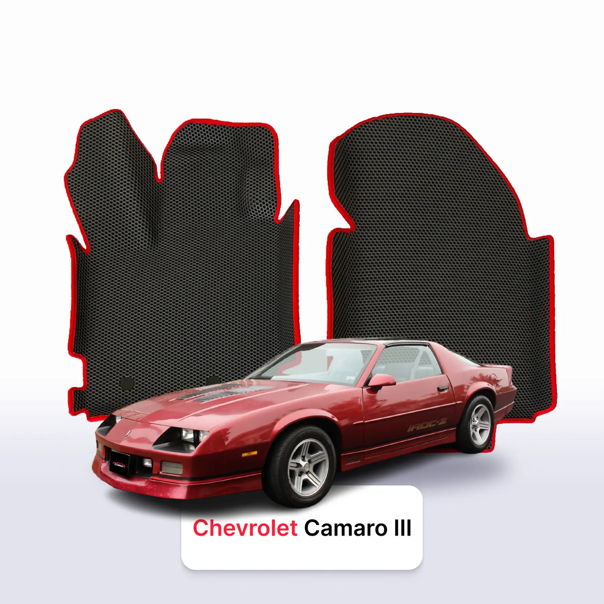 EVA Dywaniki samochodowe od EVA MATS 3D do Chevrolet Camaro 3 gen 1981-1992 rok COUPE