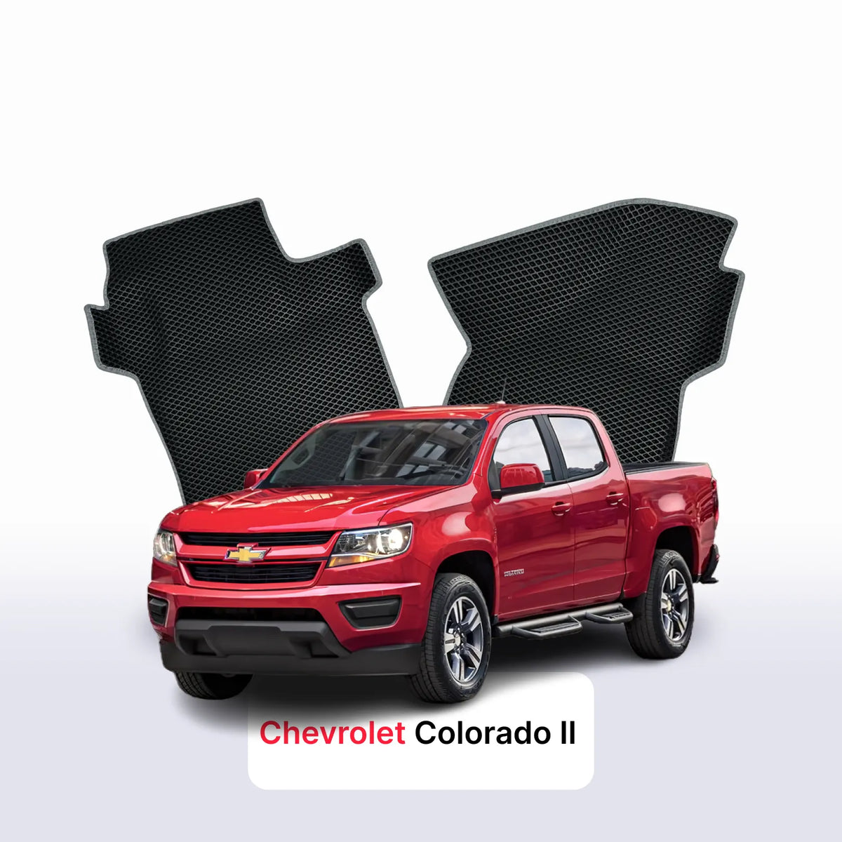 Custom-Fit 3D EVA Car Mats for Chevrolet Colorado II gen 2011–2024 year Pickup double cab