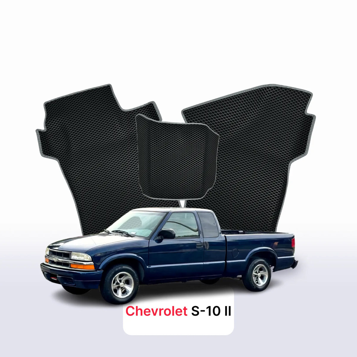 Custom-Fit 3D EVA Car Mats for Chevrolet S-10 II gen 1993–2004 year Pickup extra cab
