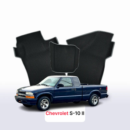 Custom-Fit 3D EVA Car Mats for Chevrolet S-10 II gen 1993–2004 year Pickup extra cab