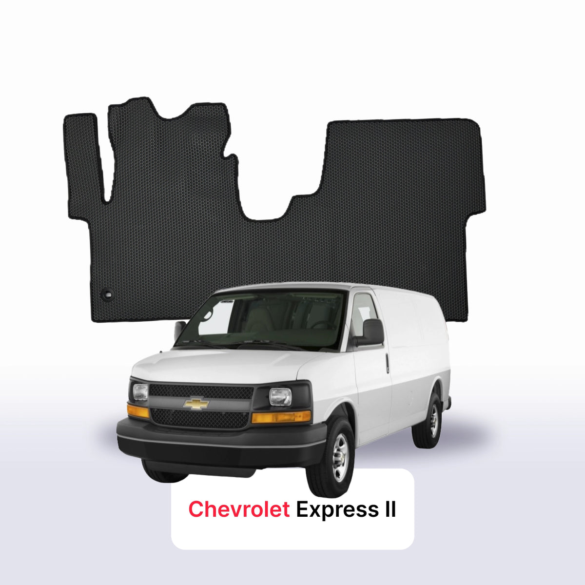EVA Dywaniki samochodowe od EVA MATS 3D do Chevrolet Express 2 gen 2002-2028 rok VAN