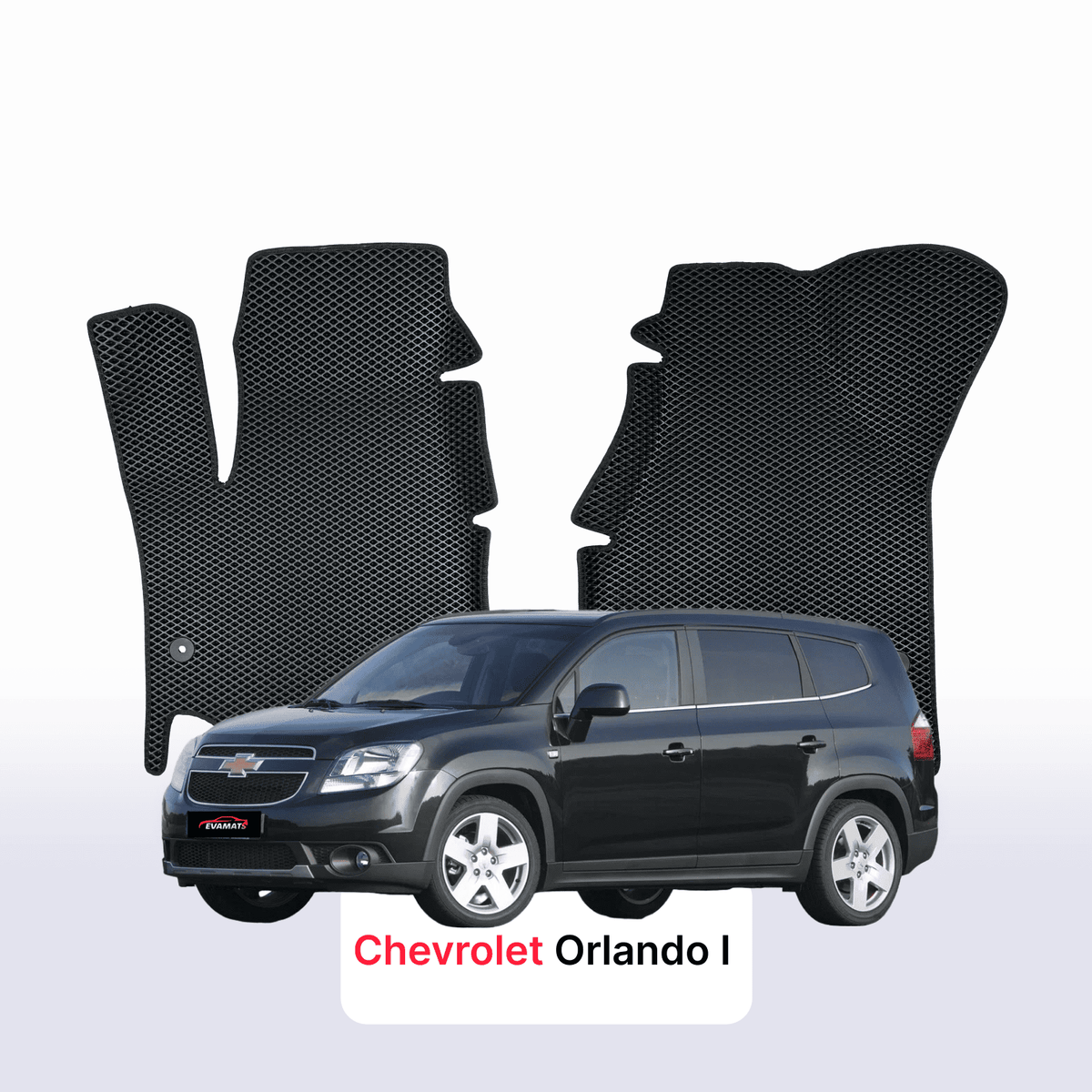 EVA Dywaniki samochodowe od EVA MATS 3D do Chevrolet Orlando 1 gen 2010-2018 rok MINIVAN