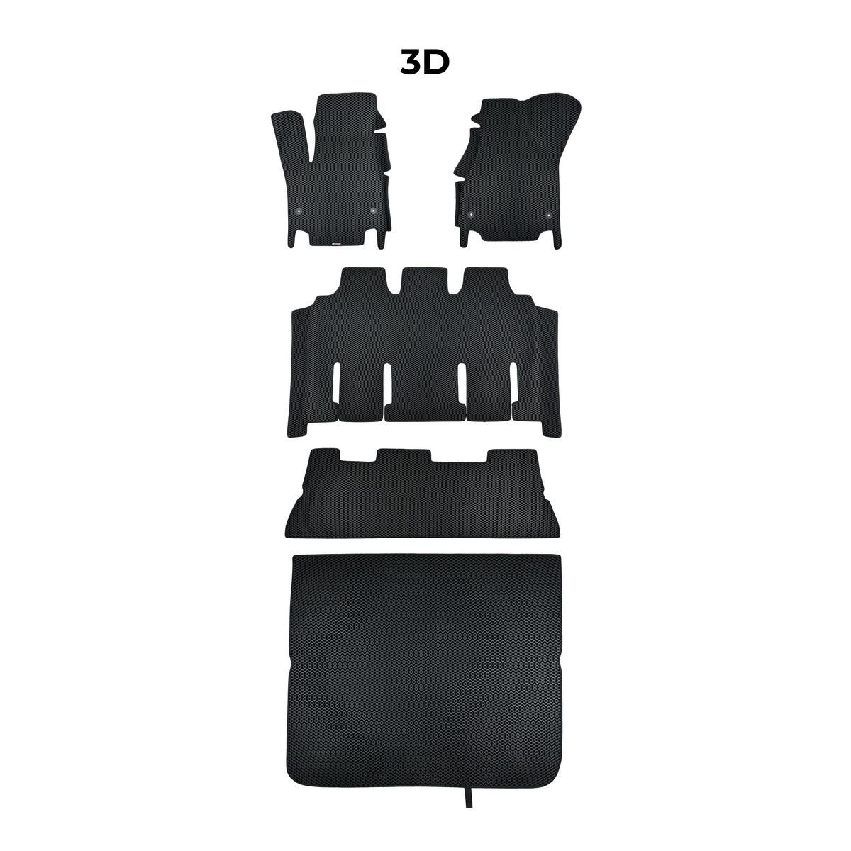 EVA Dywaniki samochodowe od EVA MATS 3D do Chrysler Town & Country 5 gen 2007-2016 rok MINIVAN