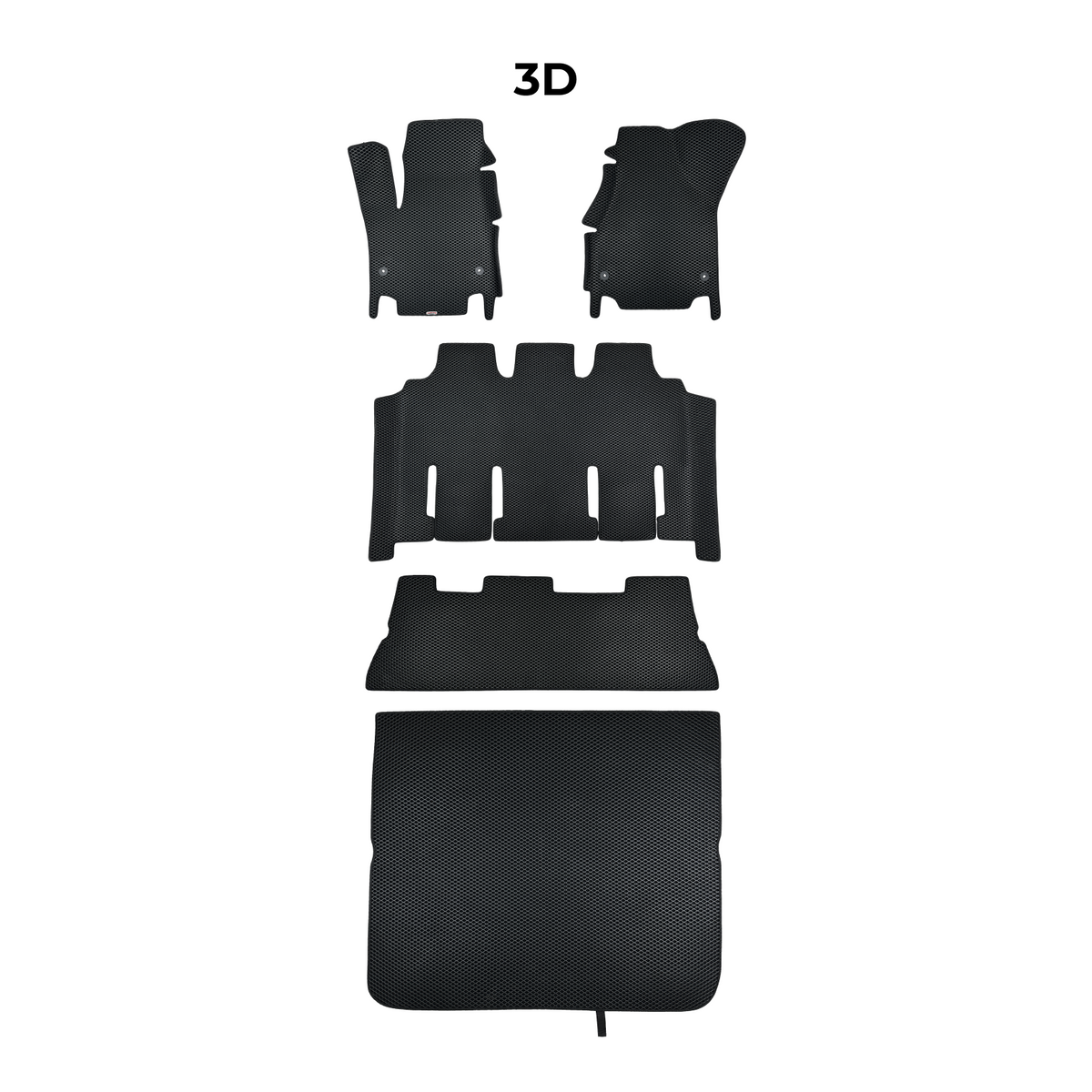 EVA Dywaniki samochodowe od EVA MATS 3D do Renault Espace Grand 4 gen 2002-2014 rok MINIVAN