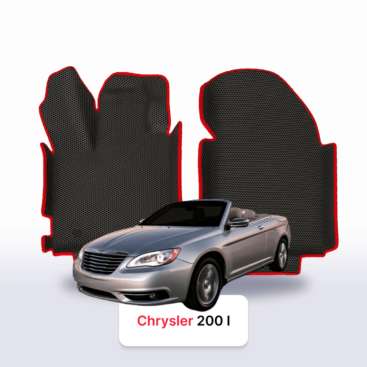 EVA Dywaniki samochodowe od EVA MATS 3D do Chrysler 200 1 gen 2010-2014 rok KABRIOLET