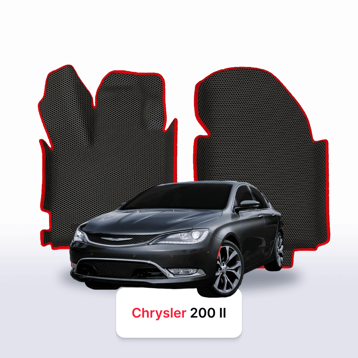 EVA Dywaniki samochodowe od EVA MATS 3D do Chrysler 200 2 gen 2014-2017 rok SEDAN