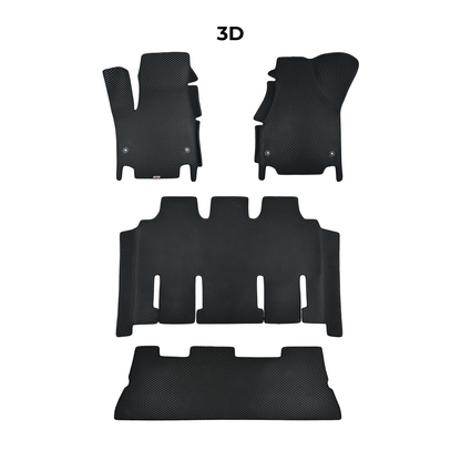 Custom-Fit 3D EVA Car Mats for Mercedes-Benz R-Class W251 with armrest 2005–2013 year Minivan 6-seater Petrol