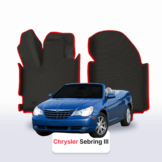 EVA Dywaniki samochodowe od EVA MATS 3D do Chrysler Sebring 3 gen 2006-2010 rok KABRIOLET