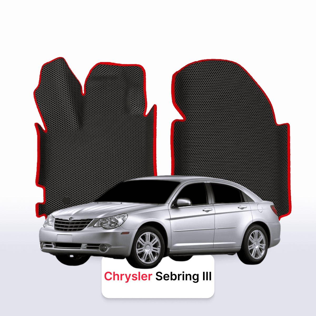 EVA Dywaniki samochodowe od EVA MATS 3D do Chrysler Sebring 3 gen 2006-2010 rok SEDAN