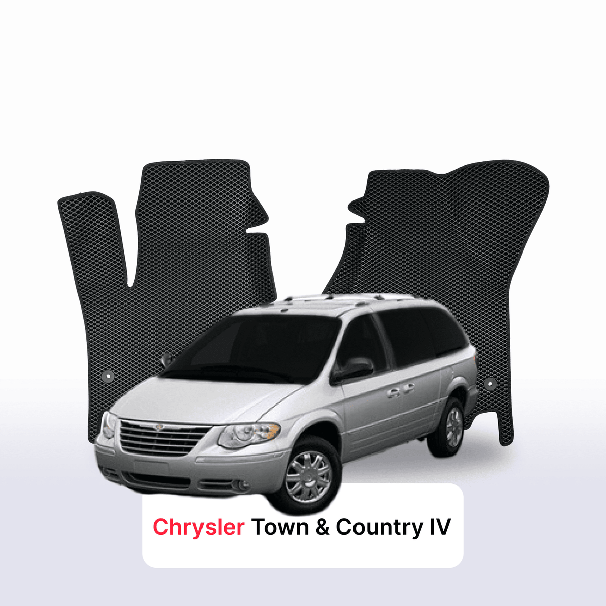 EVA Dywaniki samochodowe od EVA MATS 3D do Chrysler Town & Country 4 gen 2000-2007 rok MINIVAN