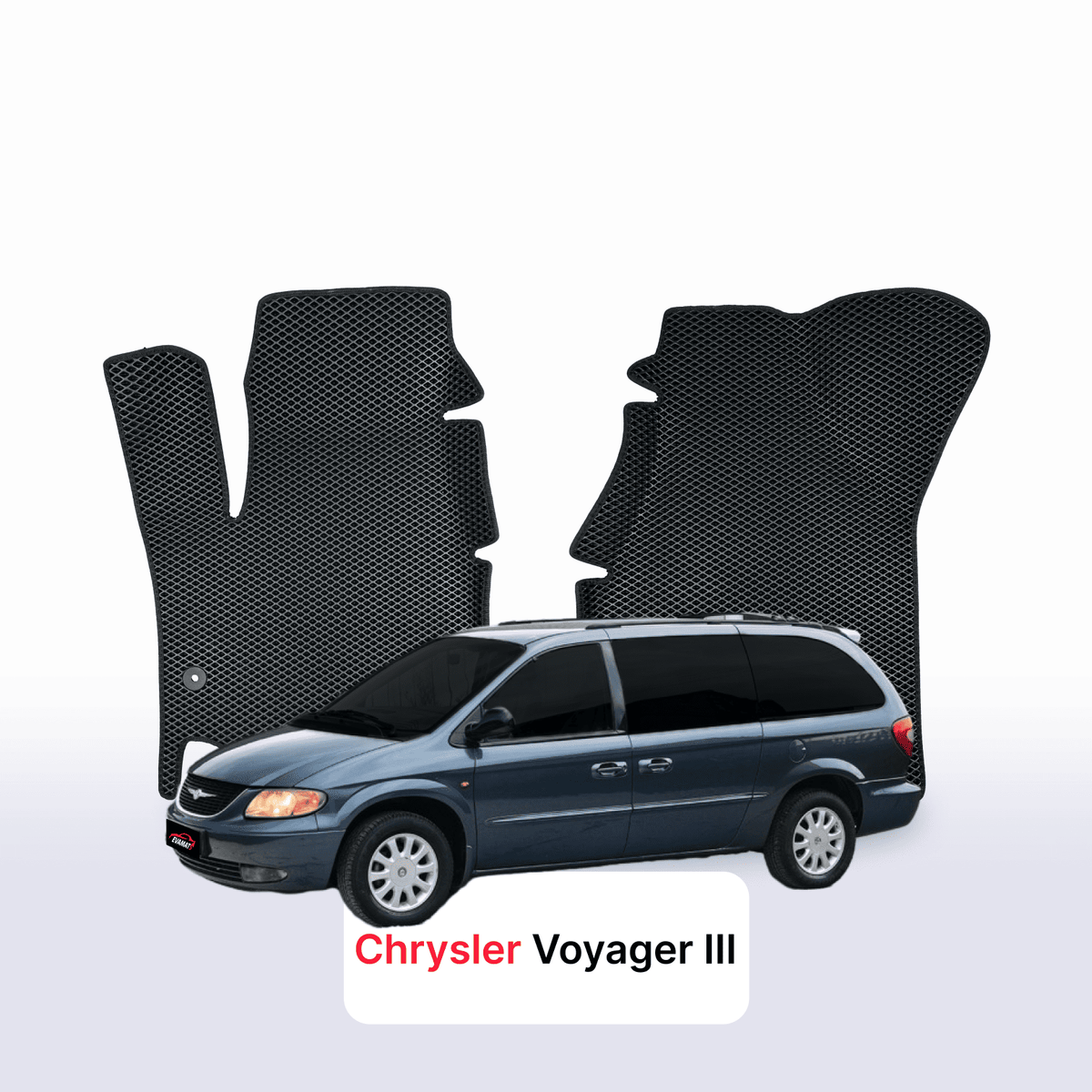 EVA Dywaniki samochodowe od EVA MATS 3D do Chrysler Voyager 3 gen 1995-2001 rok MINIVAN