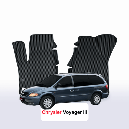 EVA Dywaniki samochodowe od EVA MATS 3D do Chrysler Voyager 3 gen 1995-2001 rok MINIVAN