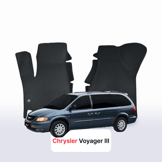EVA Dywaniki samochodowe od EVA MATS 3D do Chrysler Voyager 3 gen 1995-2001 rok MINIVAN