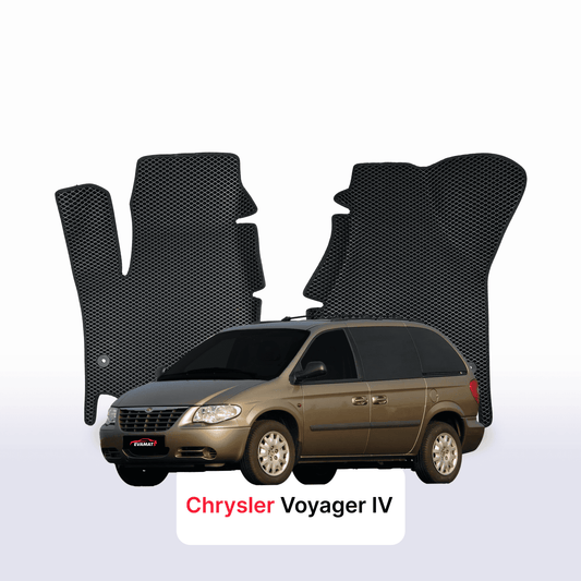 EVA Dywaniki samochodowe od EVA MATS 3D do Chrysler Voyager 4 gen 2000-2008 rok MINIVAN