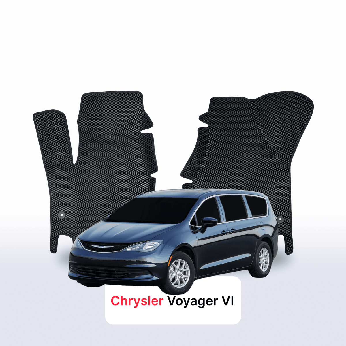 EVA Dywaniki samochodowe od EVA MATS 3D do Chrysler Voyager 6 gen 2019-2028 rok MINIVAN