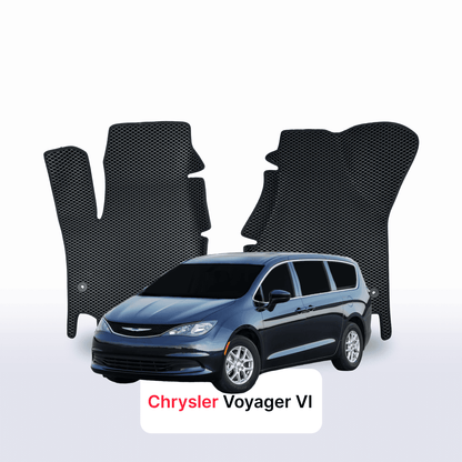 EVA Dywaniki samochodowe od EVA MATS 3D do Chrysler Voyager 6 gen 2019-2028 rok MINIVAN