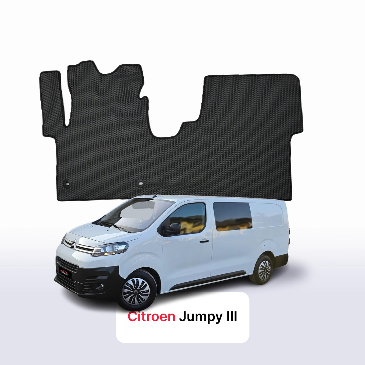 EVA Dywaniki samochodowe od EVA MATS 3D do Citroen Jumpy 3 gen 2016-2027 rok VAN