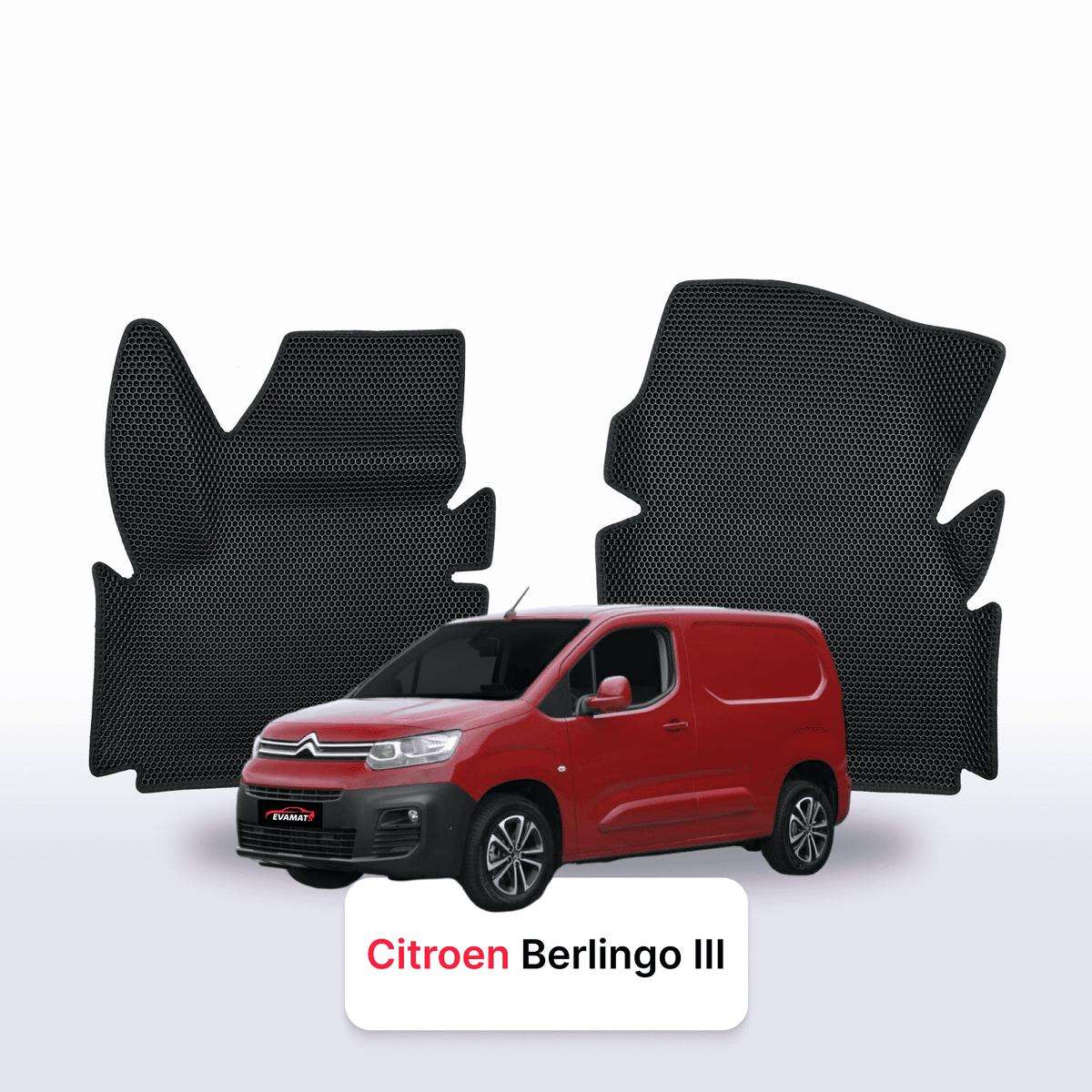 Custom-Fit 3D EVA Car Mats for Citroen Berlingo III gen 2018–2028 year Van