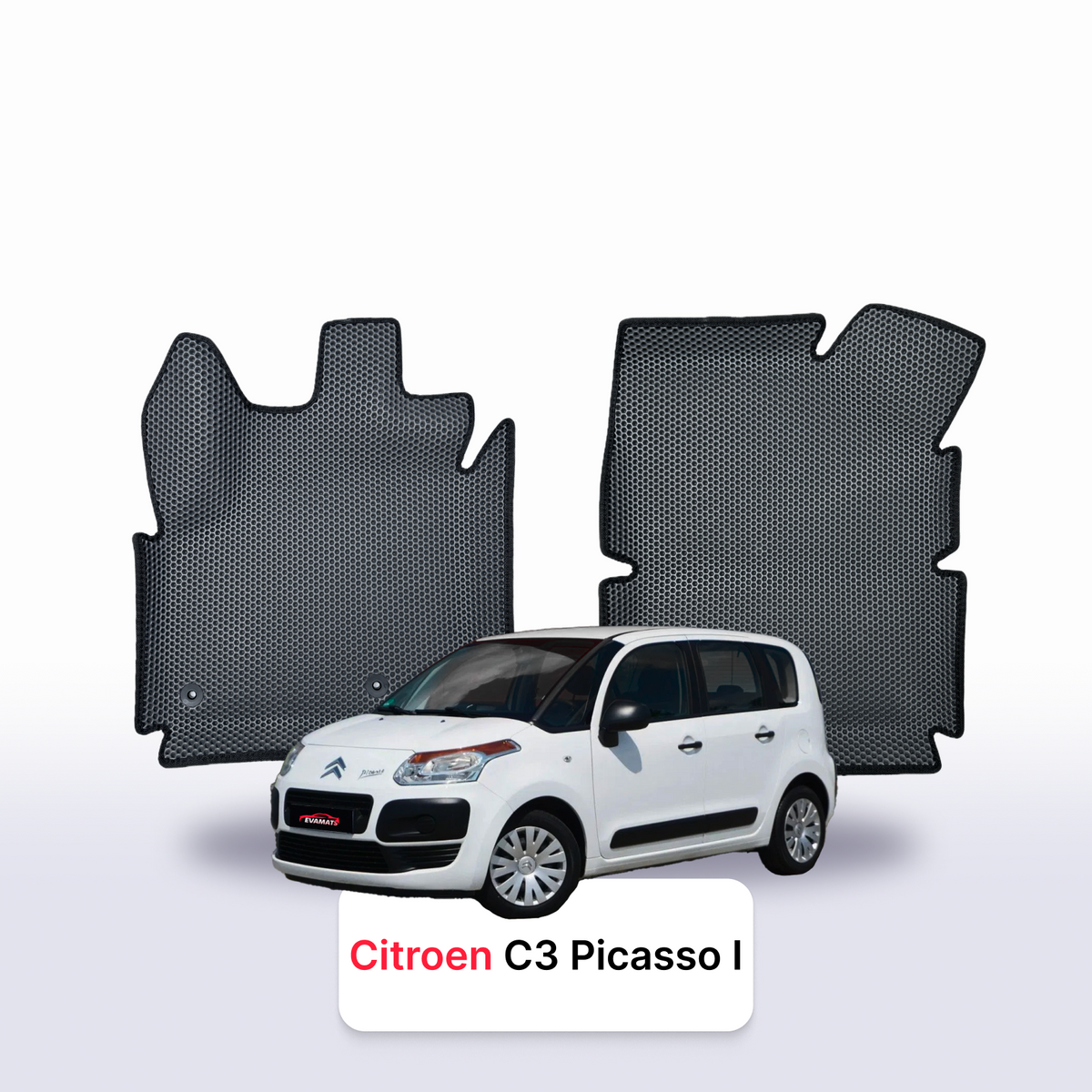 EVA Dywaniki samochodowe od EVA MATS 3D do Citroen C3 Picasso 1 gen 2009-2017 rok MINIVAN