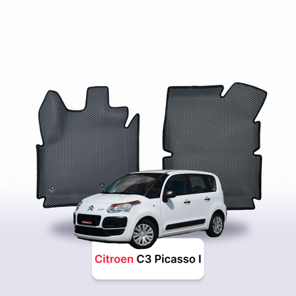 EVA Dywaniki samochodowe od EVA MATS 3D do Citroen C3 Picasso 1 gen 2009-2017 rok MINIVAN
