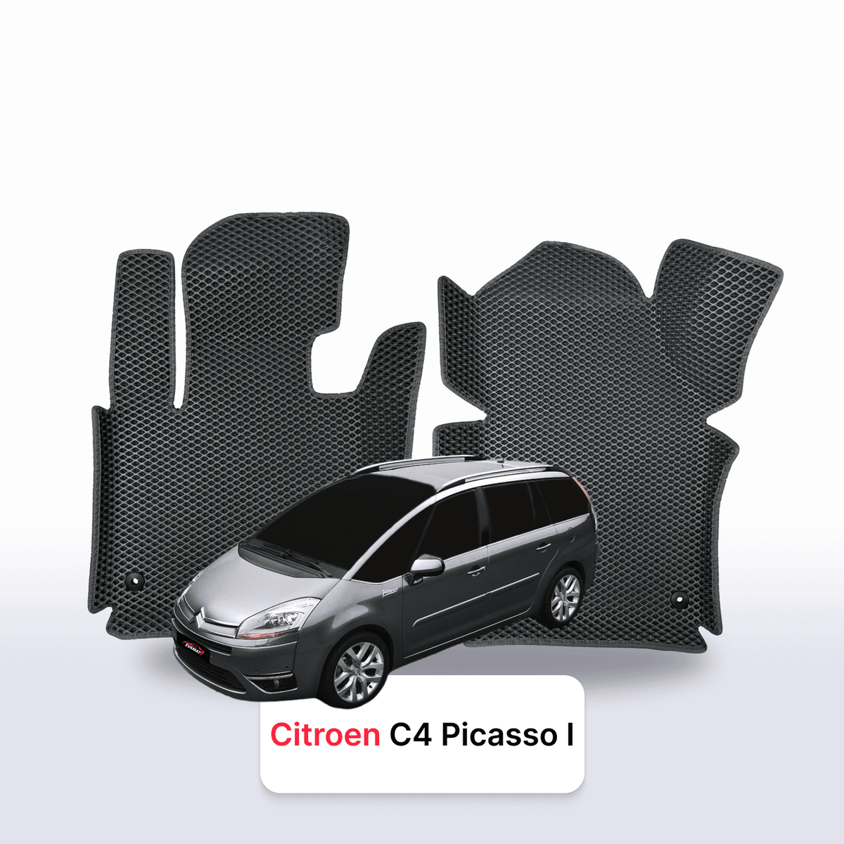 EVA Dywaniki samochodowe od EVA MATS 3D do Citroen C4 Picasso 1 gen 2006-2013 rok MINIVAN 7 osobowy