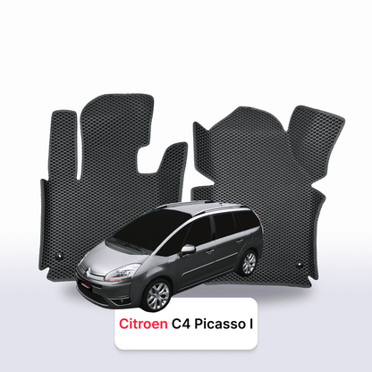 EVA Dywaniki samochodowe od EVA MATS 3D do Citroen C4 Picasso 1 gen 2006-2013 rok MINIVAN 7 osobowy