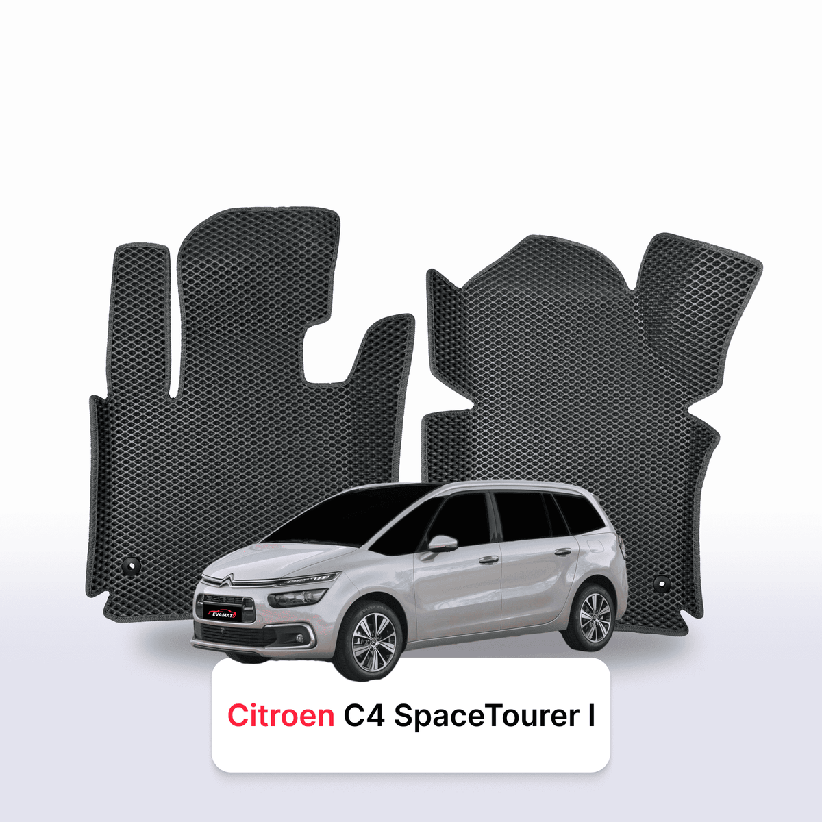 EVA Dywaniki samochodowe od EVA MATS 3D do Citroen C4 SpaceTourer 1 gen 2018-2022 rok MINIVAN 7 osobowy