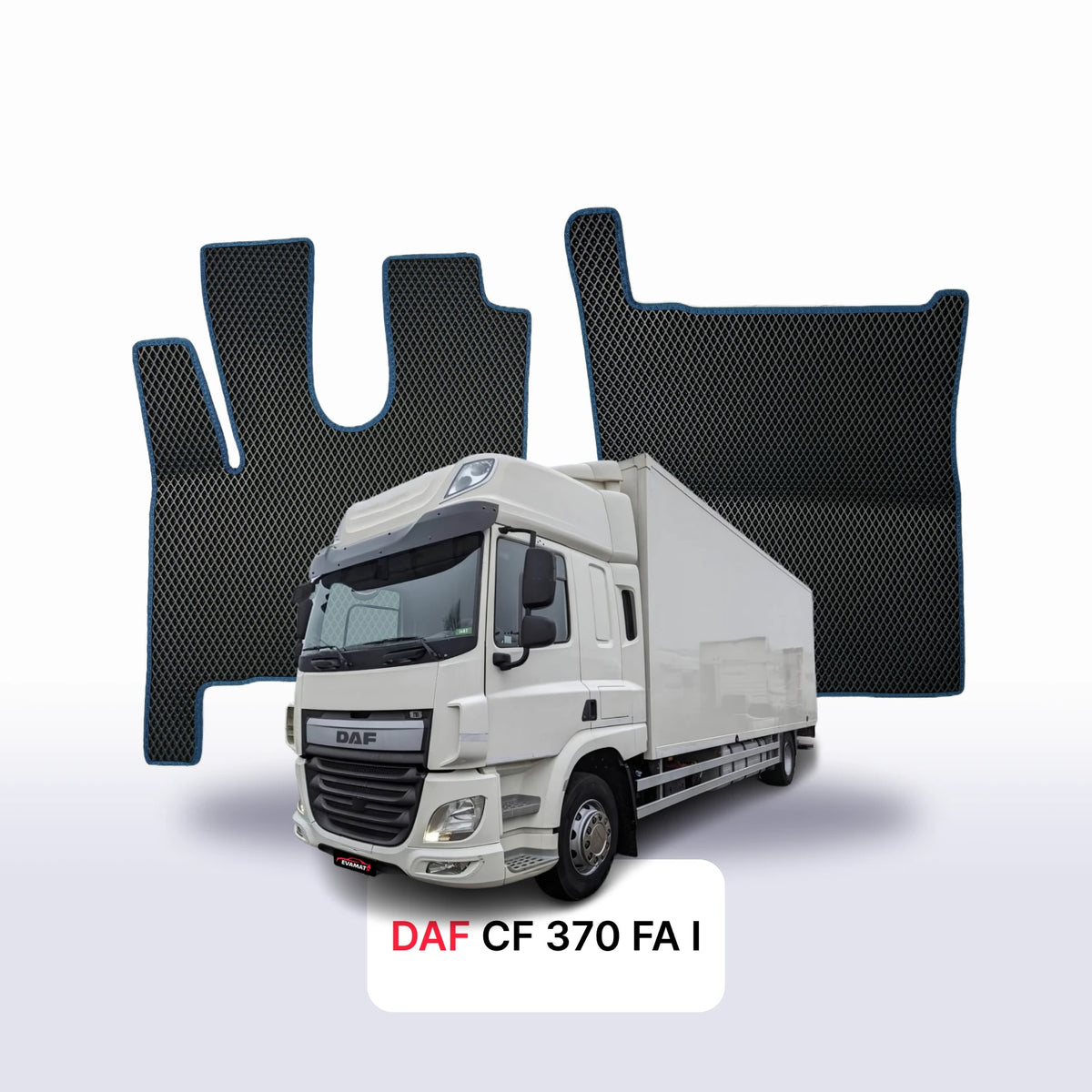 EVA Dywaniki samochodowe od EVA MATS 3D do DAF CF 370 FA 1 gen 2013-2024 rok CIĄGNIK SIODŁOWY