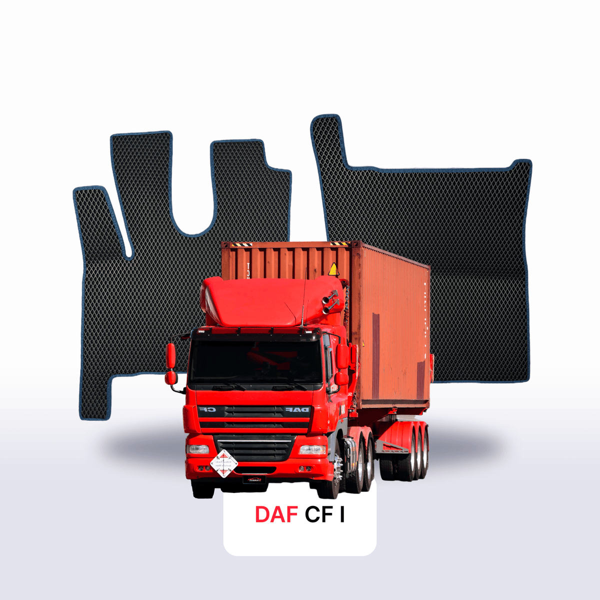 EVA Dywaniki samochodowe od EVA MATS 3D do DAF CF85 1 gen 1992-2025 rok CIĄGNIK SIODŁOWY