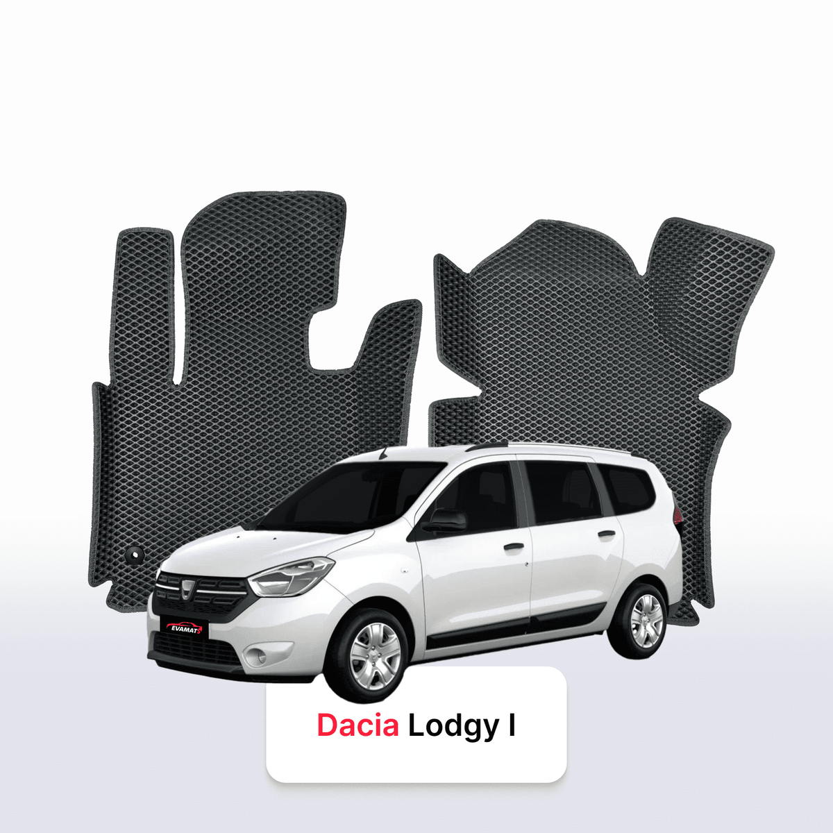 EVA Dywaniki samochodowe od EVA MATS 3D do Dacia Lodgy 1 gen 2012-2023 rok MINIVAN