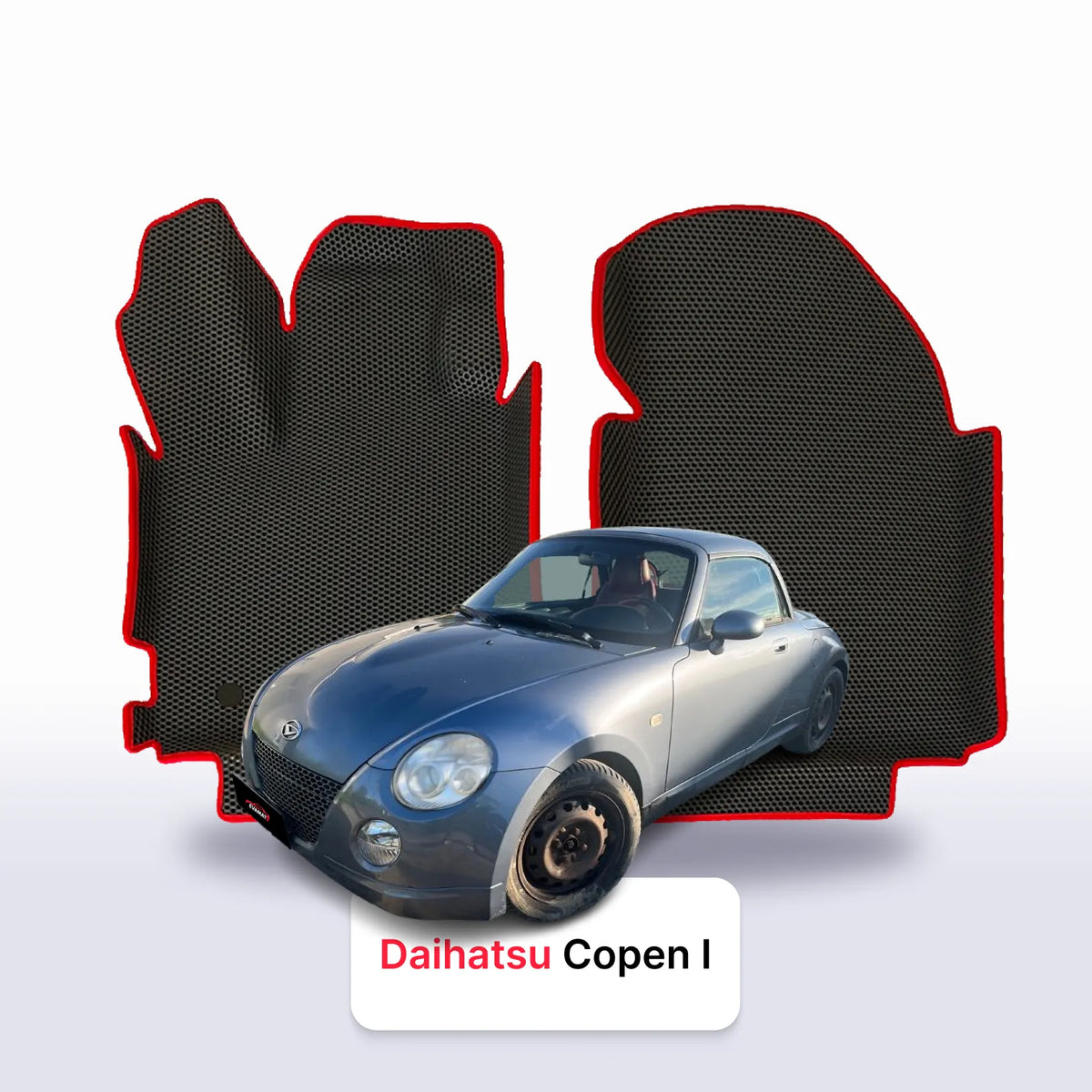 Custom-Fit 3D EVA Car Mats for Daihatsu Copen I gen 2002–2014 year Coupe-CABRIO