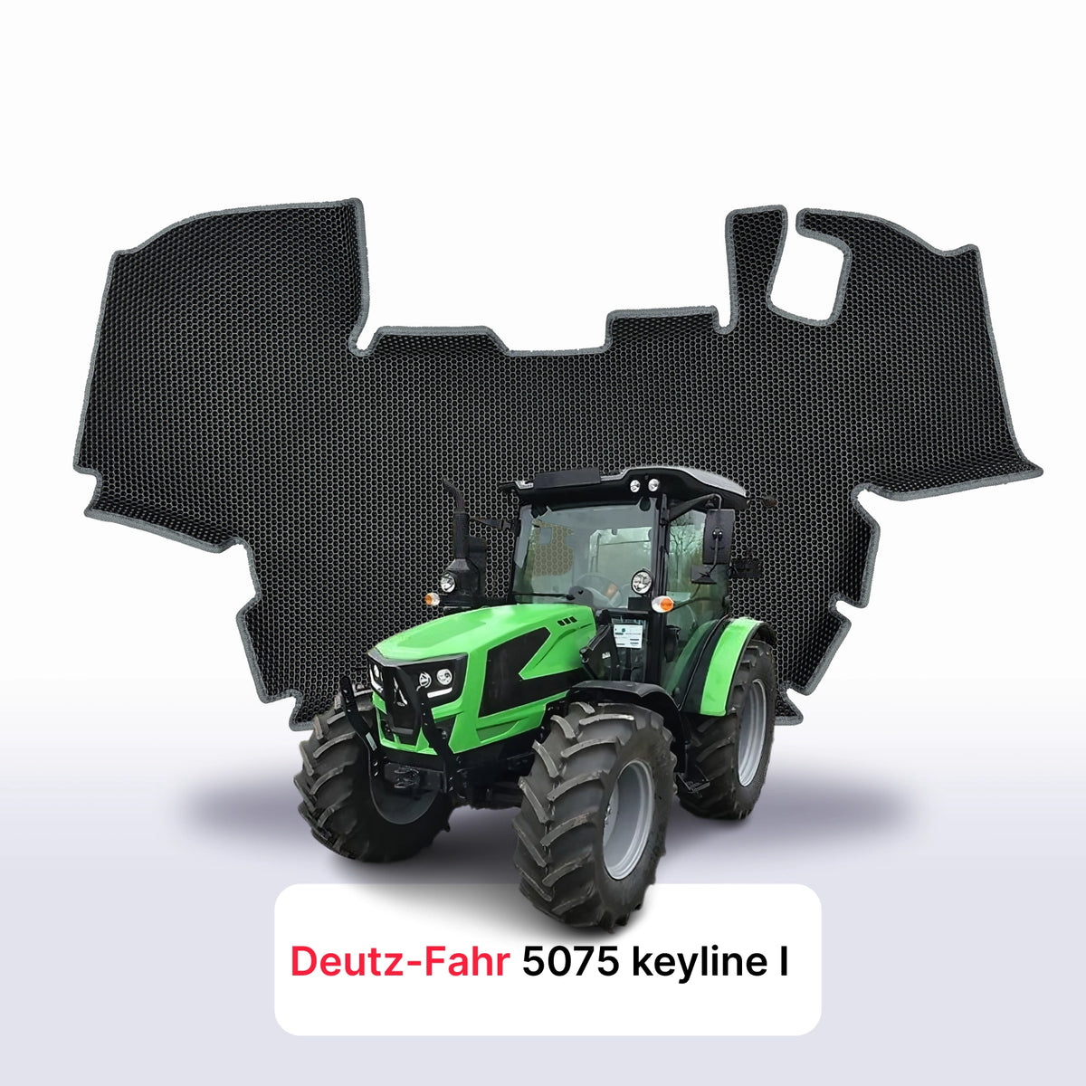 EVA Dywaniki samochodowe od EVA MATS 3D do Deutz-Fahr 5075 keyline 1 gen 2019-2024 rok CIĄGNIK