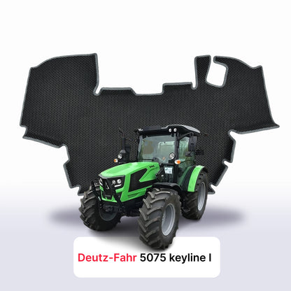 EVA Dywaniki samochodowe od EVA MATS 3D do Deutz-Fahr 5075 keyline 1 gen 2019-2024 rok CIĄGNIK