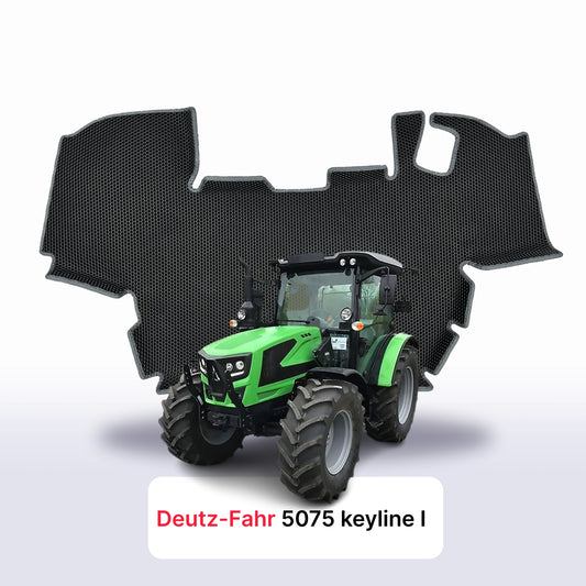 EVA Dywaniki samochodowe od EVA MATS 3D do Deutz-Fahr 5075 keyline 1 gen 2019-2024 rok CIĄGNIK