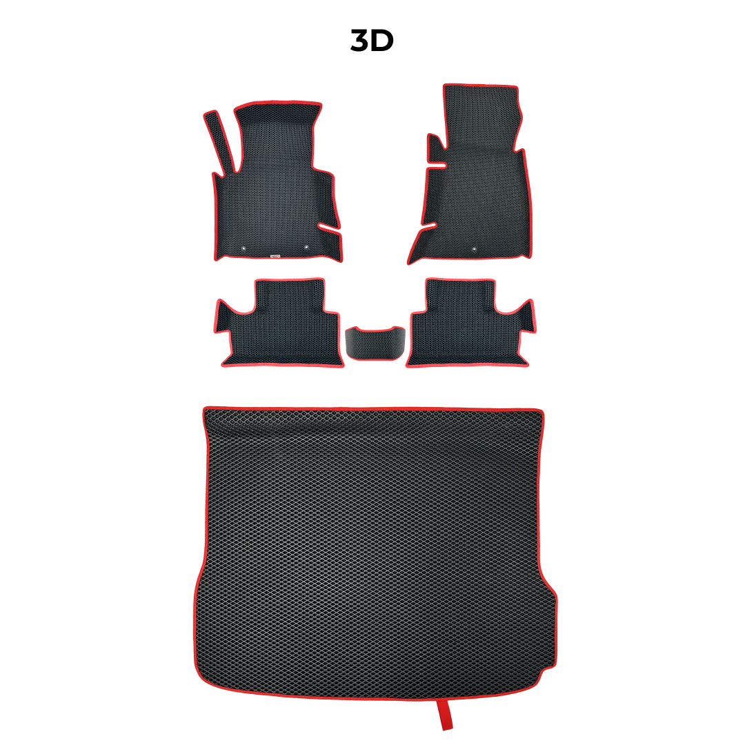 EVA Dywaniki samochodowe od EVA MATS 3D do Dodge Charger SRT(LD) 5 gen 2014-2023 rok SEDAN