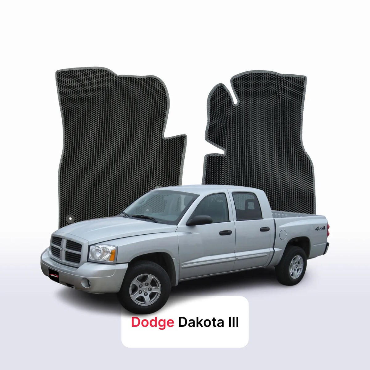 EVA Dywaniki samochodowe od EVA MATS 3D do Dodge Dakota 3 gen 2004-2011 rok Pick-Up podwójna kabina