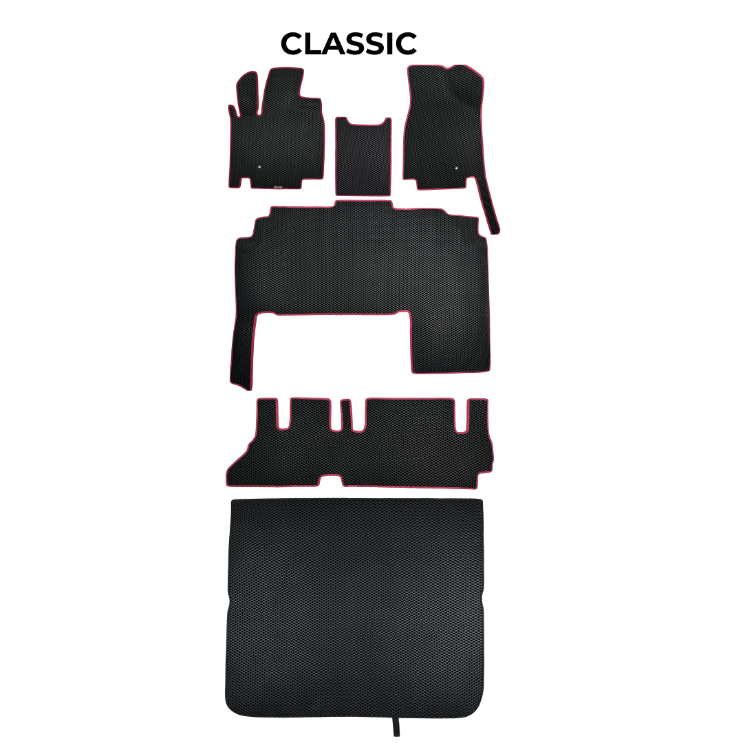 EVA Dywaniki samochodowe od EVA MATS 3D do Dodge Caravan 4 gen 2000-2007 rok MINIVAN