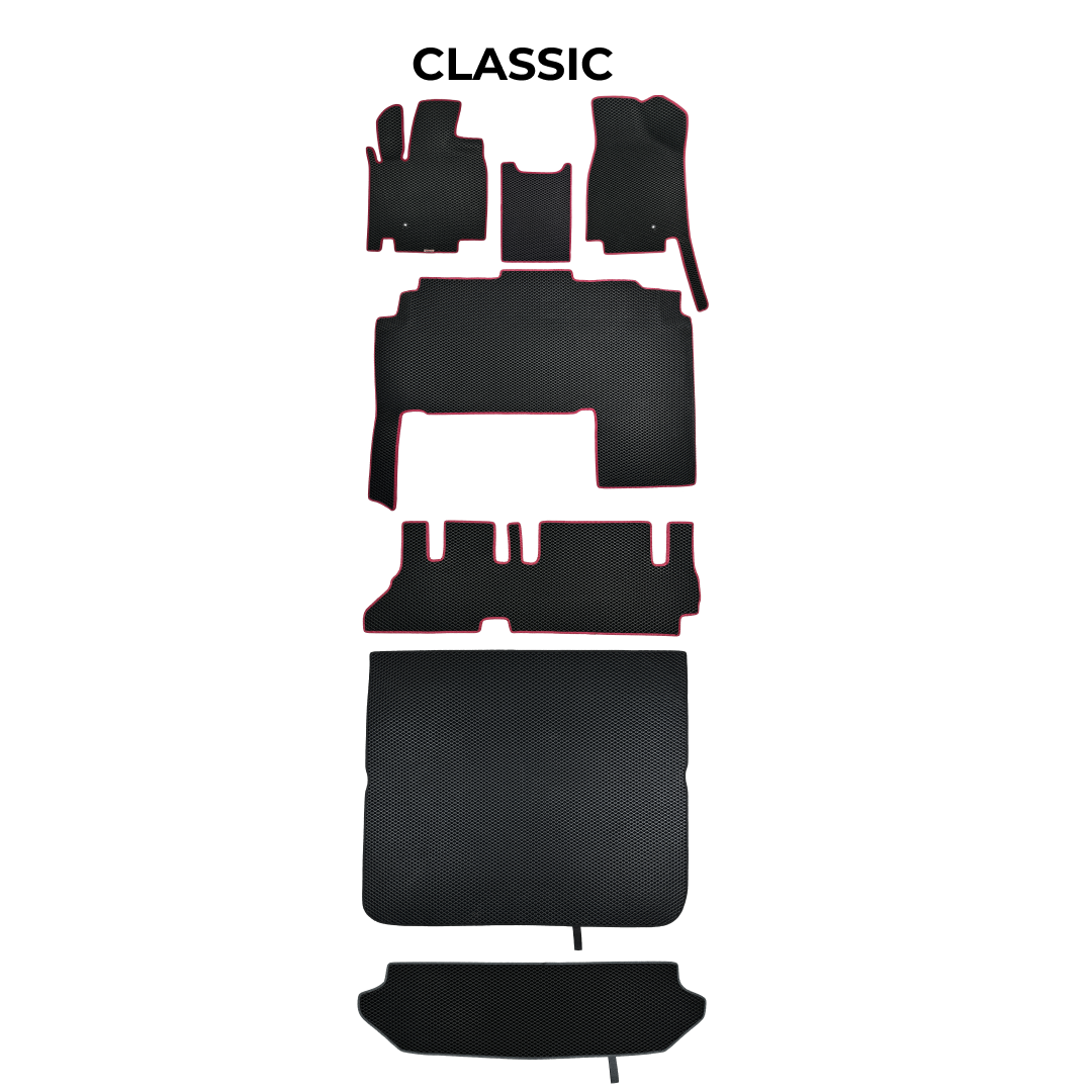 EVA Dywaniki samochodowe od EVA MATS 3D do Dodge Grand Caravan 5 gen 2007-2020 rok MINIVAN
