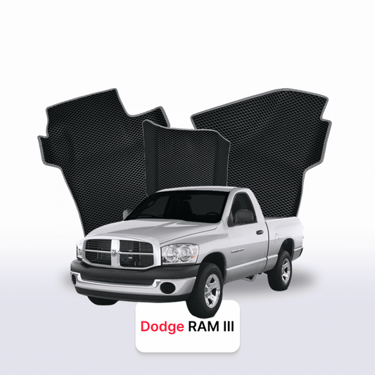 EVA Dywaniki samochodowe od EVA MATS 3D do Dodge RAM(DRDH) 3 gen 2001-2009 rok PICK-UP pojedyncza kabina
