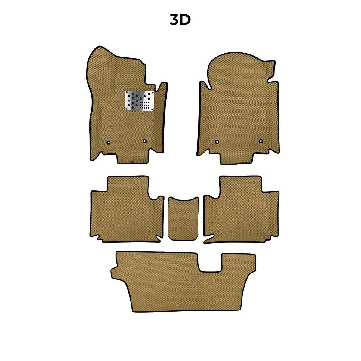 EVA Dywaniki samochodowe od EVA MATS 3D do Dodge Durango 2 gen 2003-2009 rok SUV