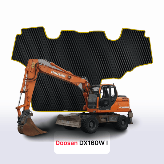 EVA Dywaniki samochodowe od EVA MATS 3D do Doosan DX160W 1 gen 2008-2024 rok KOPARKA