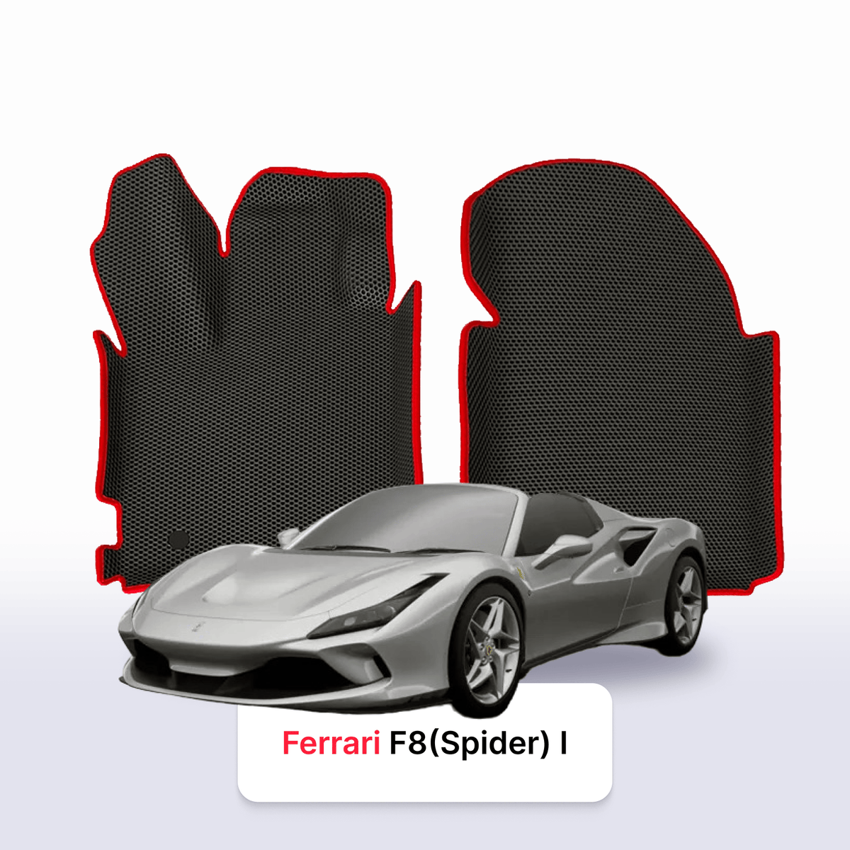 EVA Dywaniki samochodowe od EVA MATS 3D do Ferrari F8 (Spider) 1 gen 2019-2023 rok ROADSTER